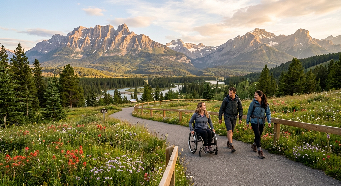 10 Wheelchair-Accessible Trails in Banff