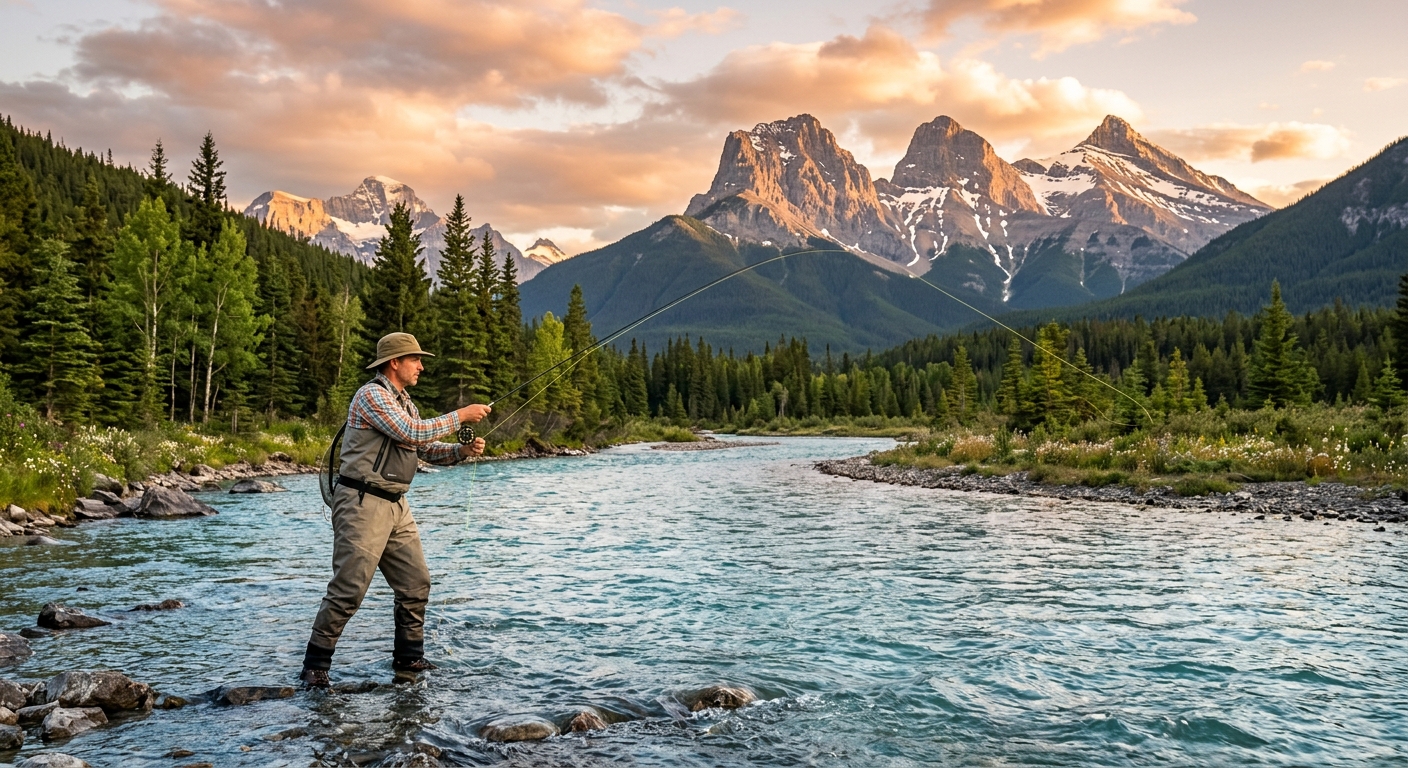 Fly Fishing in Banff National Park