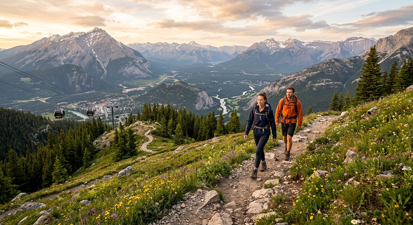 Banff Gondola vs Hiking Sulphur Mountain