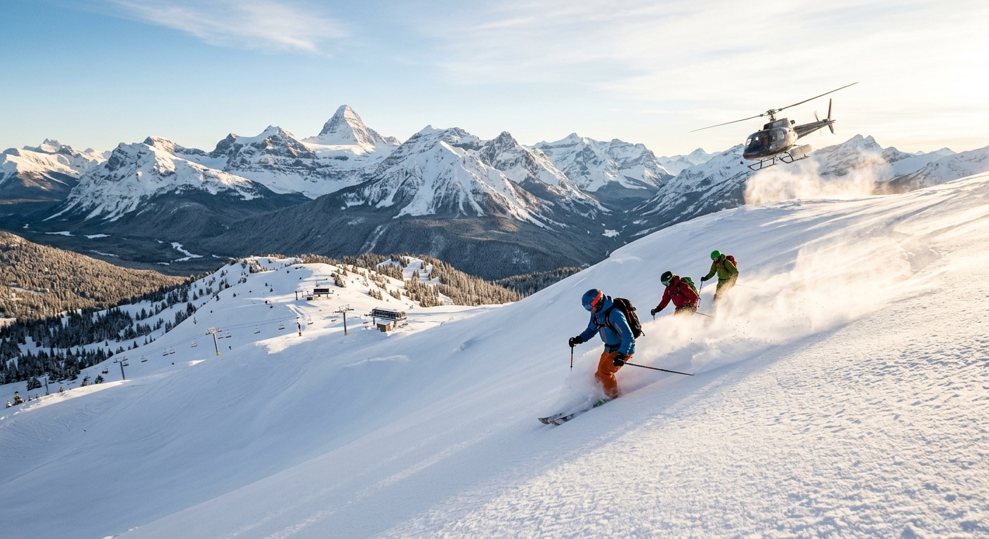 Heli-Skiing Near Banff: Ultimate Powder Experience