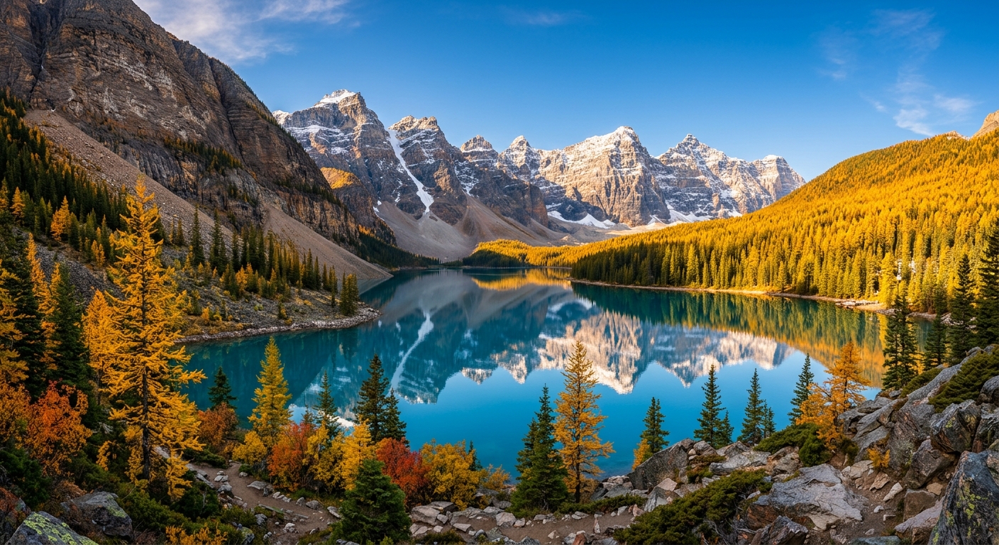 Visiting Banff in Fall: Golden Larch Season