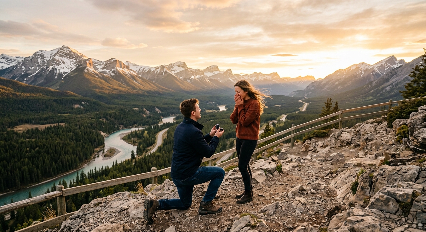 Best Places to Propose in Banff