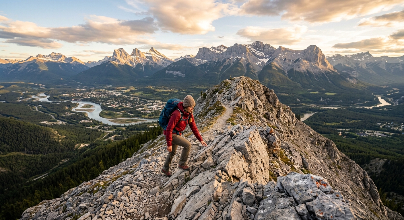 Scrambling in Banff: Best Peaks for Beginners