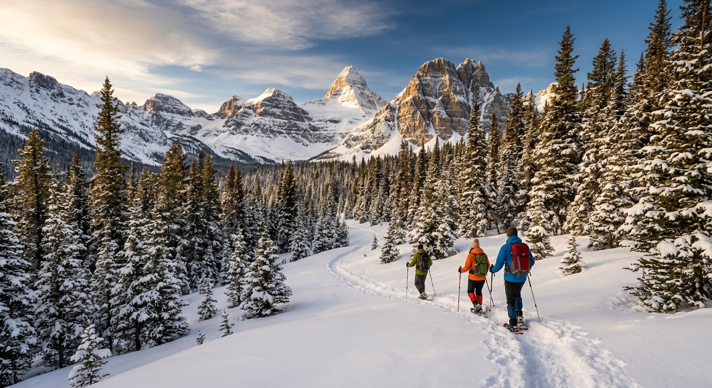 Snowshoeing in Banff: Best Trails & Tips