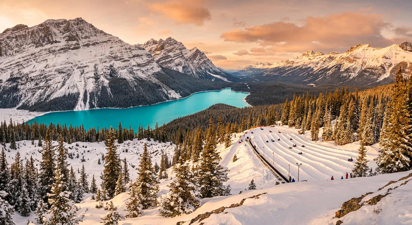 Snow Tubing in Banff: Best Hills & Locations
