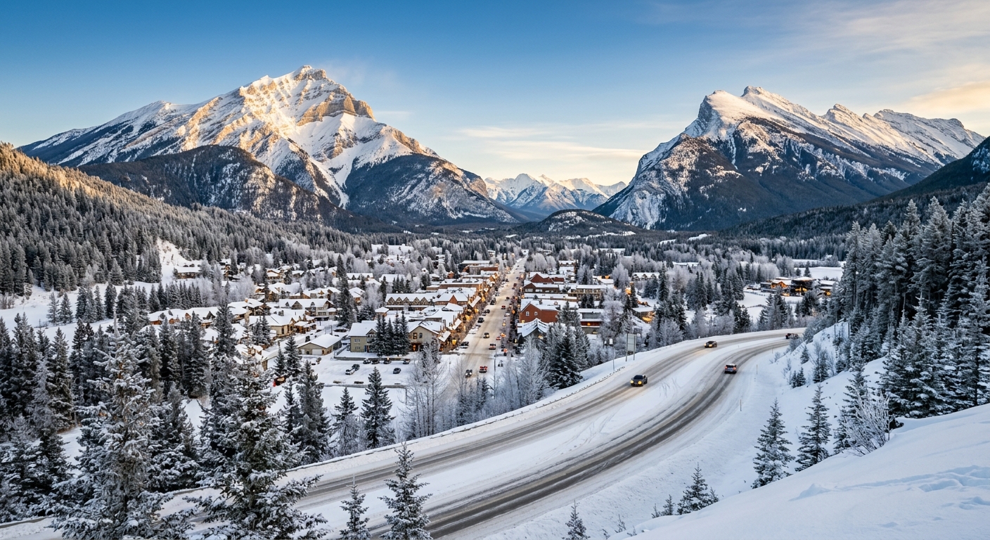 Winter Driving to Banff: Road Conditions & Safety