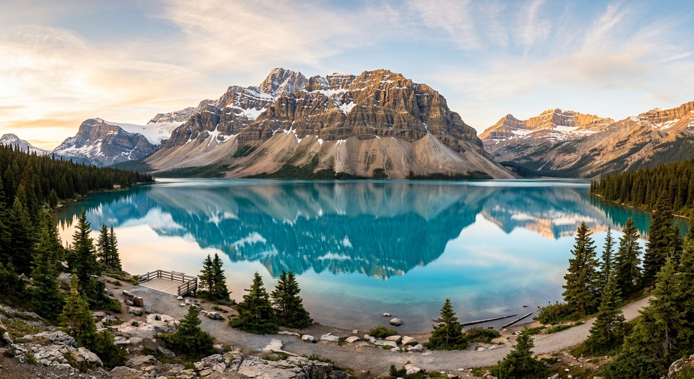 Banff's Bow Lake Viewpoint: 2026's Most Instagram-Worthy Spot