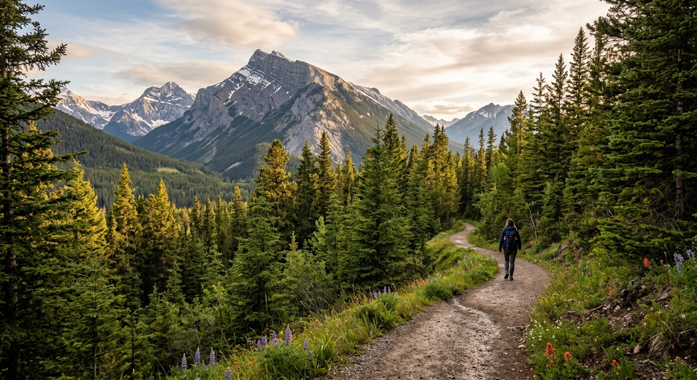 Fenland Trail: Easy Nature Walk in Banff