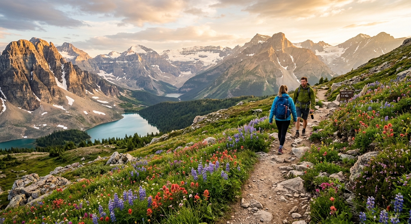 Helen Lake Hike: Wildflowers & Grizzly Country