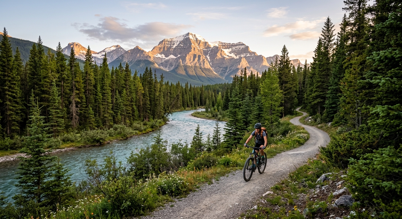 Spray River Loop: Easy Scenic Ride from Banff